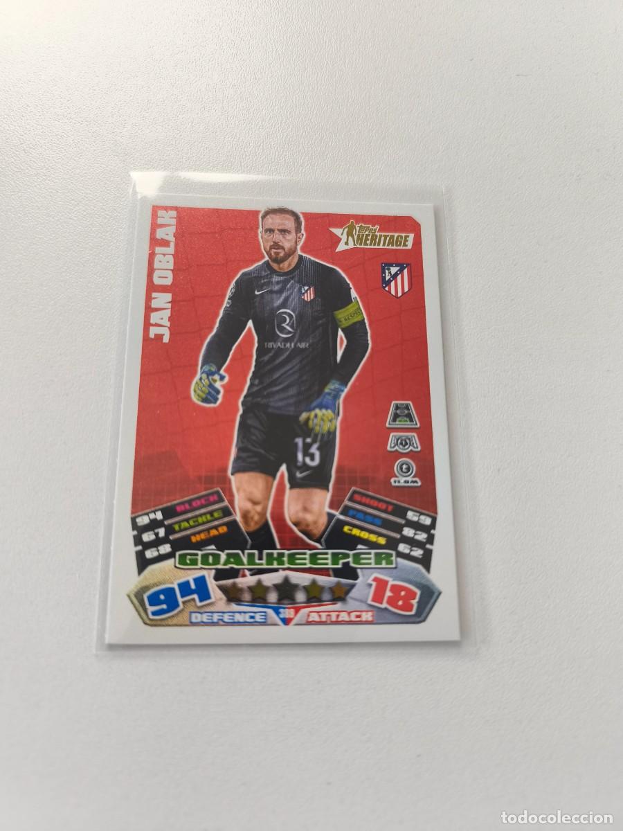 Cromos de F&uacute;tbol: TOPPS MATCH ATTAX 2025 2026 25 26 JAN OBLAK HERITAGE 389 H1