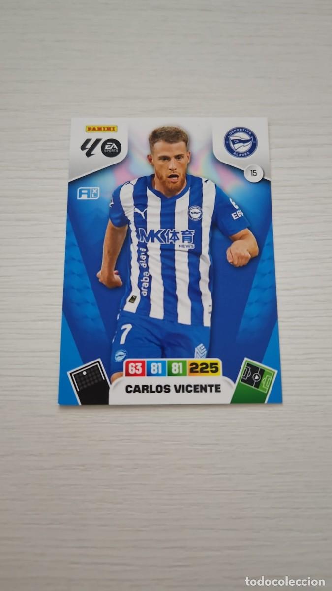 Cromos de F&uacute;tbol: 15 CARLOS VICENTE ALAV&Eacute;S | ADRENALYN XL LALIGA 2025-26