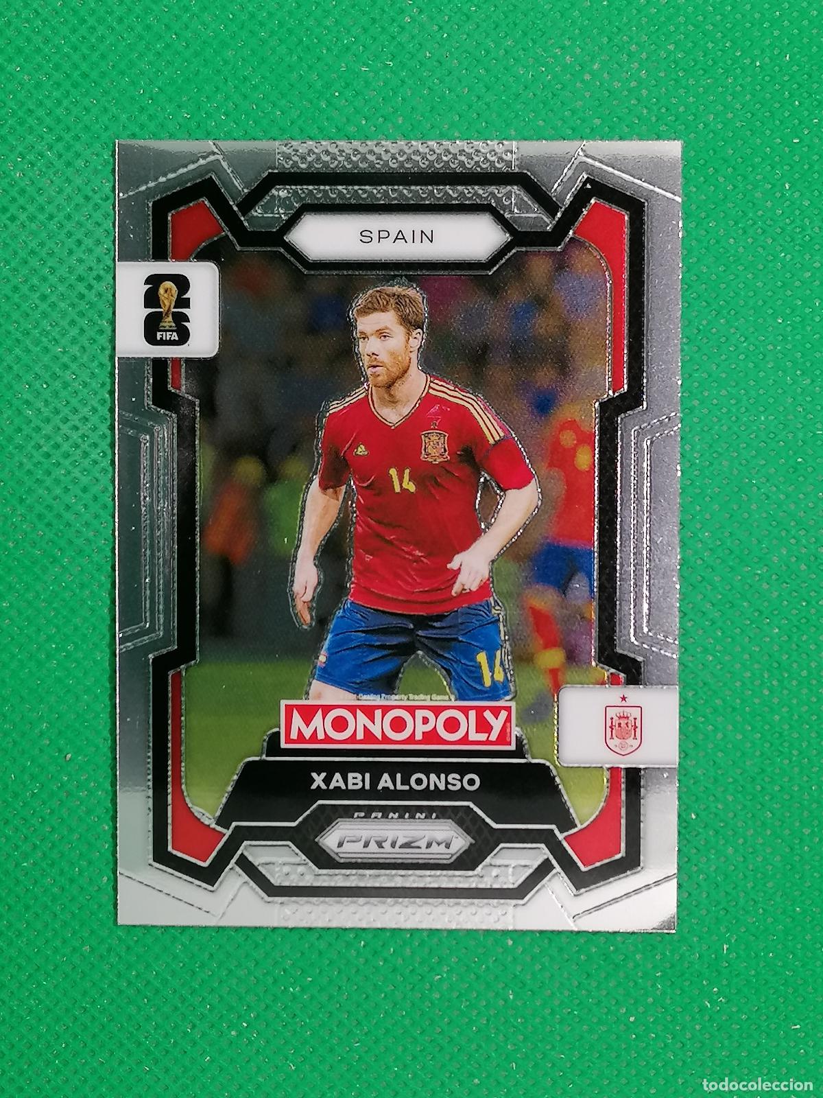 Cromos de F&uacute;tbol: 40 XABI ALONSO ESPA&Ntilde;A BASE ⚽ PANINI PRIZM MONOPOLY FIFA WORLD CUP 26 2026 ⚽