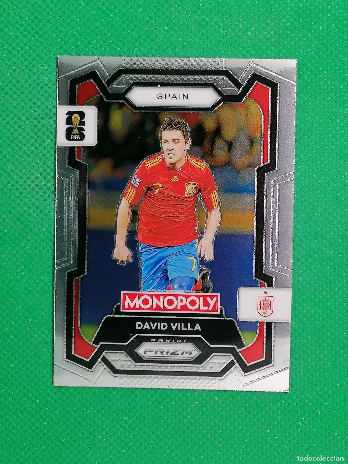 Cromos de Futebol: 44 DAVID VILLA ESPA&Ntilde;A BASE ⚽ PANINI PRIZM MONOPOLY FIFA WORLD CUP 26 2026 ⚽