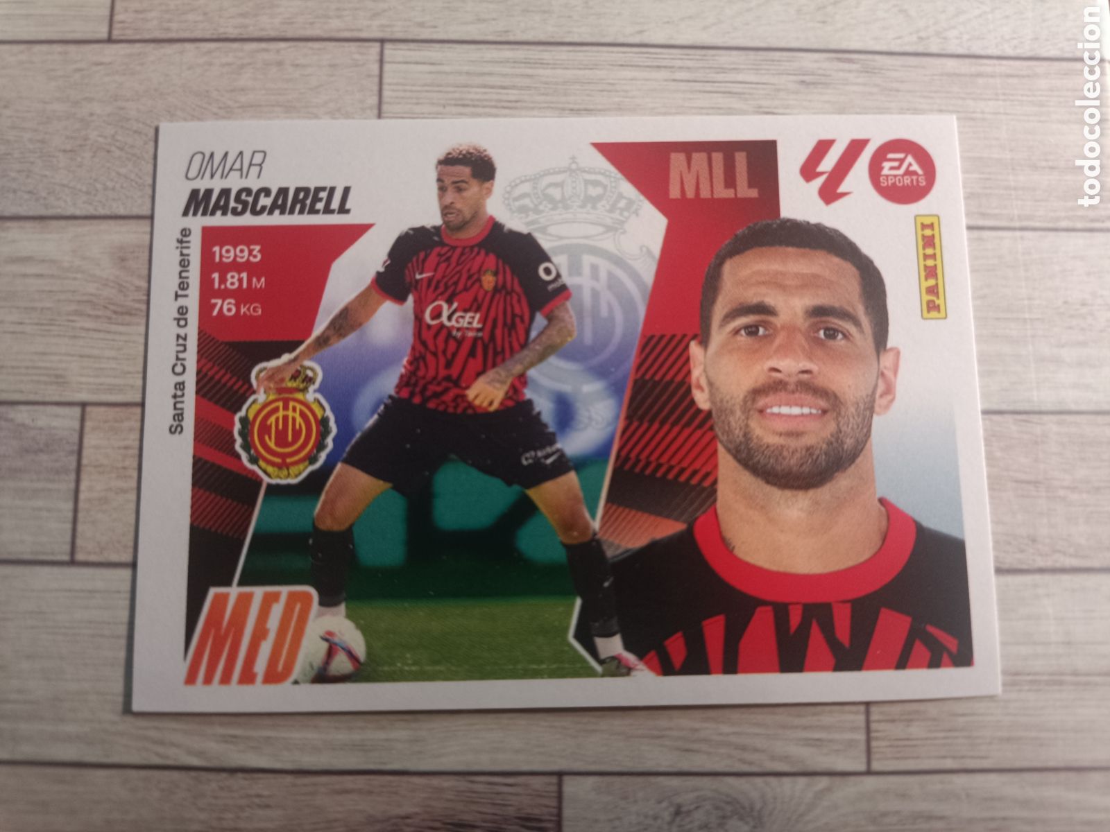 Cromos de Futebol: 11 MASCARELL MALLORCA LIGA ESTE 2025 2026 PANINI 25 26 SIN PEGAR