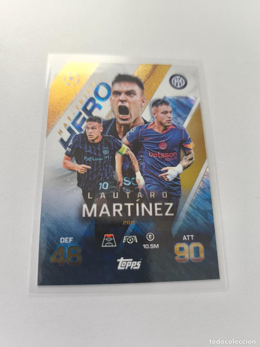 Cromos de Futebol: TOPPS MATCH ATTAX 2025 2026 25 26 LAUTARO MARTINEZ HAT- TRICK HERO 260 H1