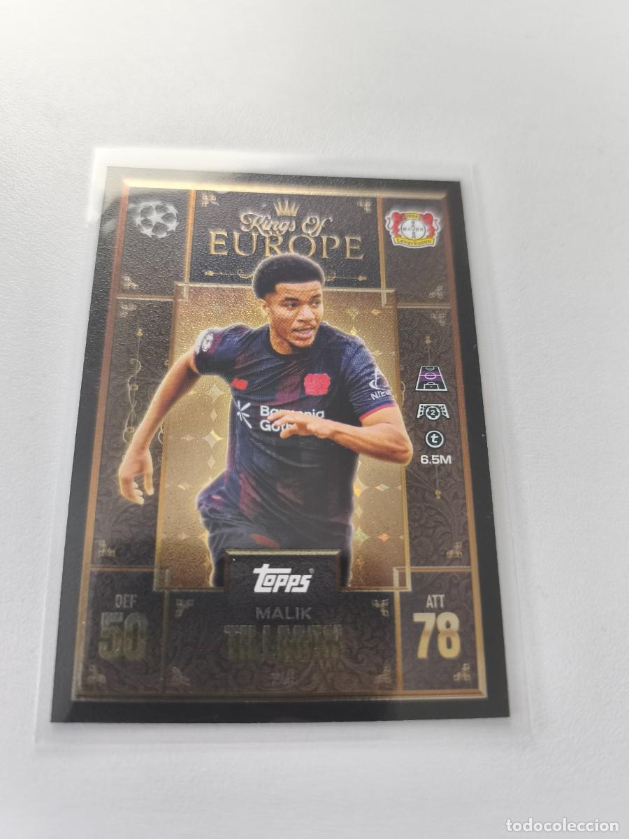 Figurine di Calcio: TOPPS MATCH ATTAX 2025 2026 25 26 KINGS OF EUROPE MALIK TILLMAN 240 H1