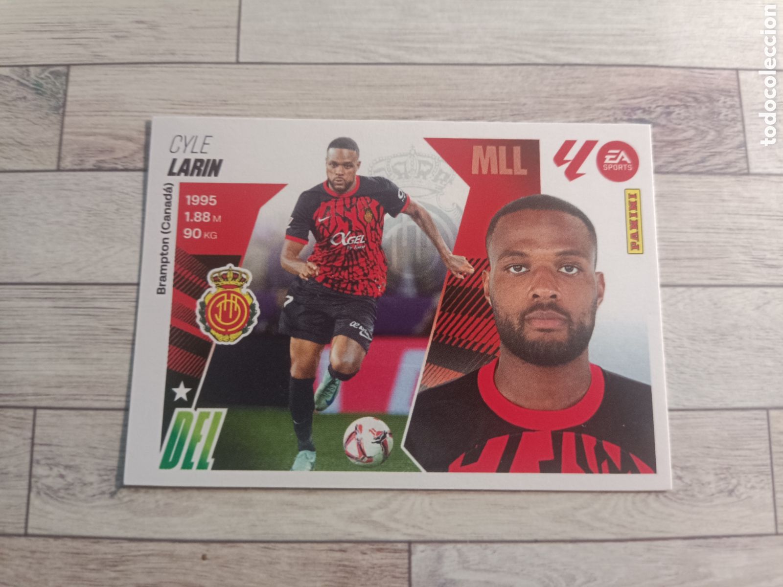 Cromos de F&uacute;tbol: 20B LARIN MALLORCA 20 B LIGA ESTE 2025 2026 PANINI 25 26 SIN PEGAR