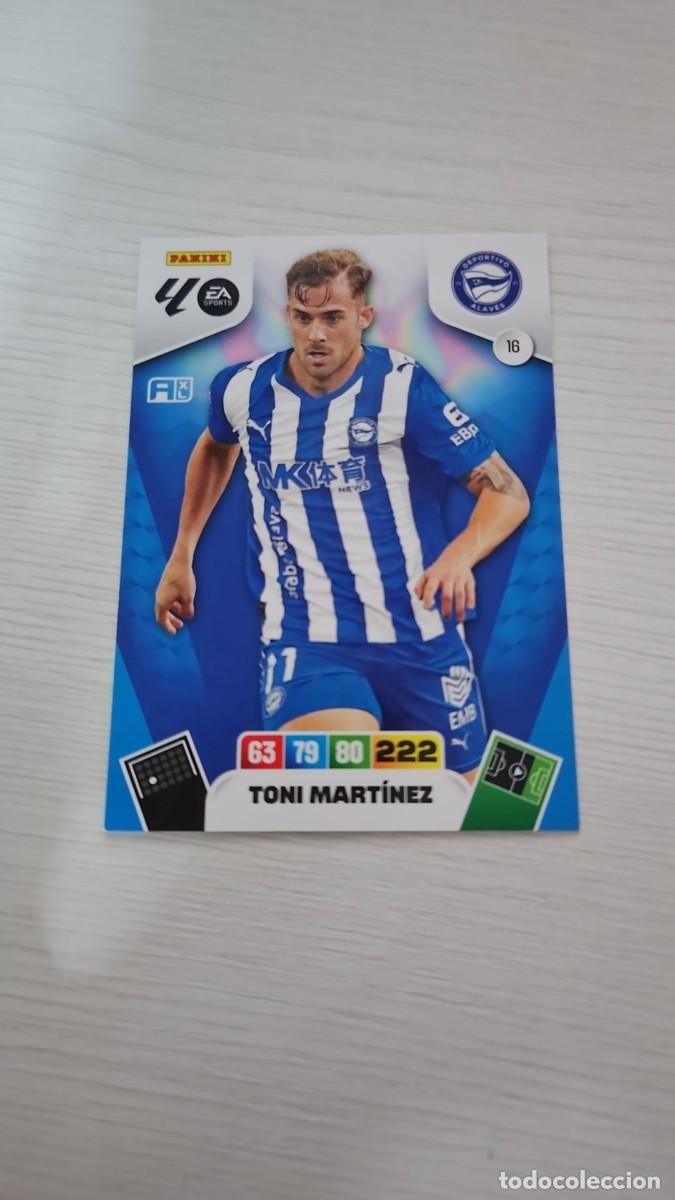 Cromos de F&uacute;tbol: 16 TONI MART&Iacute;NEZ ALAV&Eacute;S | ADRENALYN XL LALIGA 2025-26