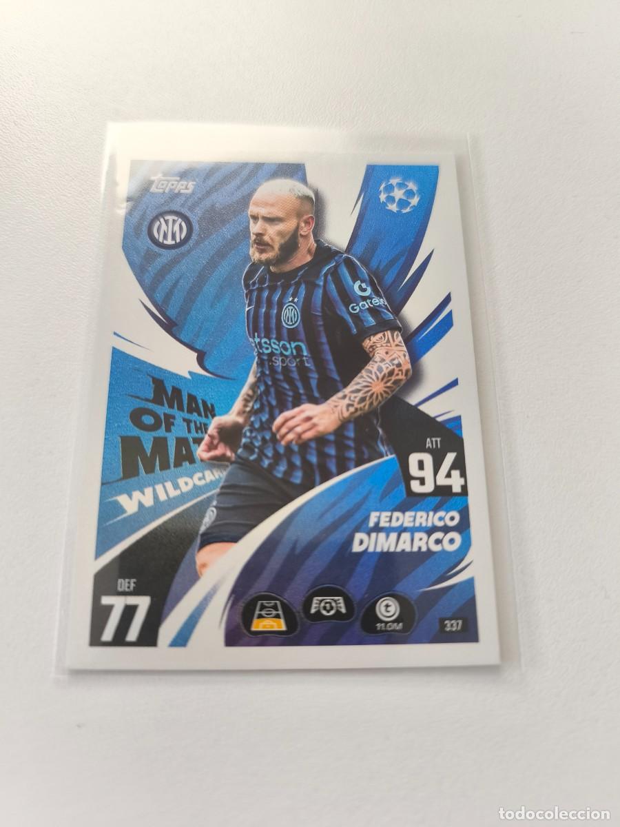 Figurine di Calcio: TOPPS MATCH ATTAX 2025 2026 25 26 MAN OF THE MATCH FEDERICO DIMARCO 337 H1