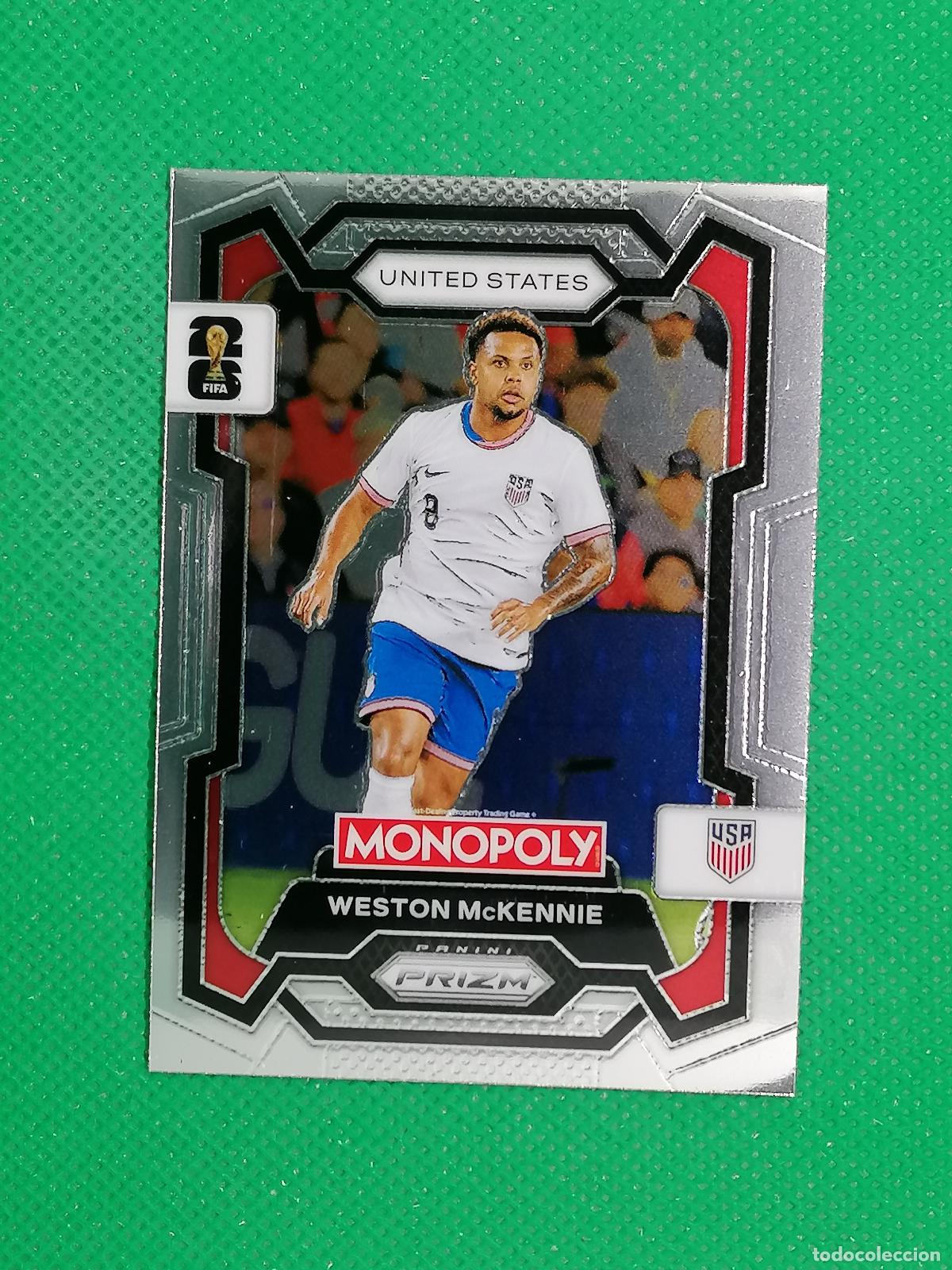 Figurine di Calcio: 50 WESTON MCKENNIE USA BASE ⚽ PANINI PRIZM MONOPOLY FIFA WORLD CUP 26 2026 ⚽