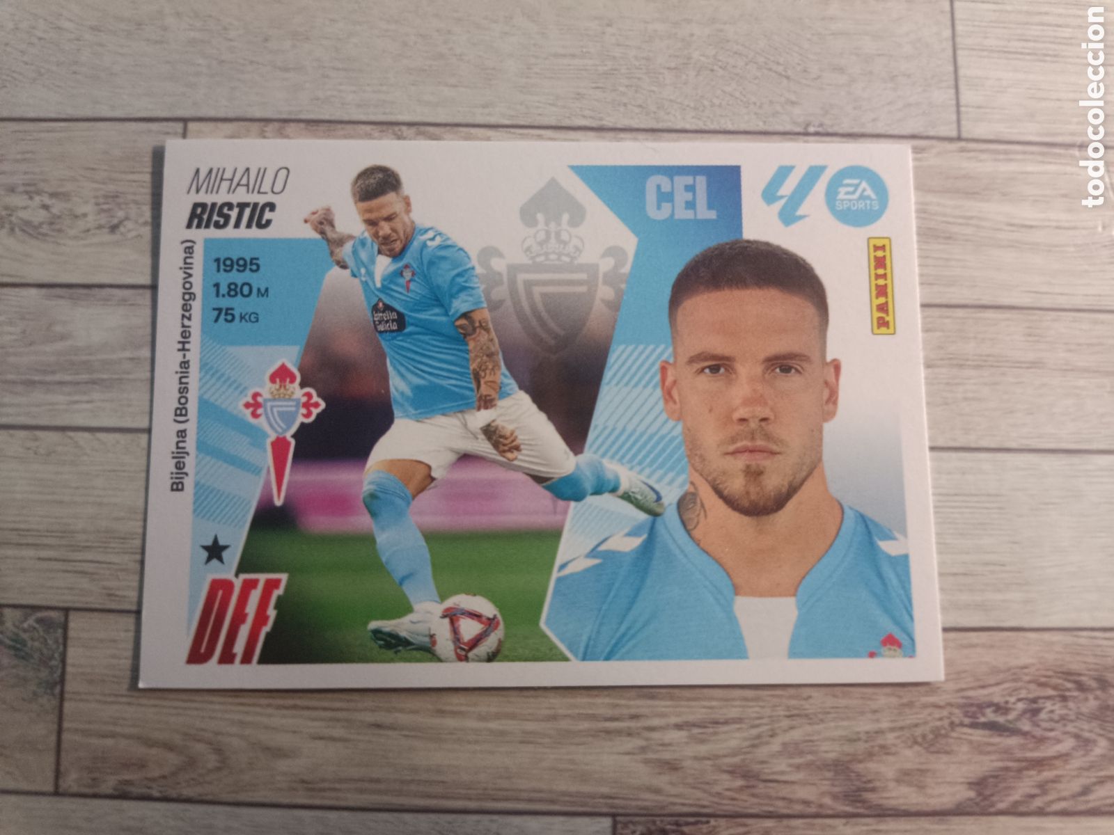 Figurine di Calcio: 10B RISTIC REAL CLUB CELTA 10 B LIGA ESTE 2025 2026 PANINI 25 26 SIN PEGAR