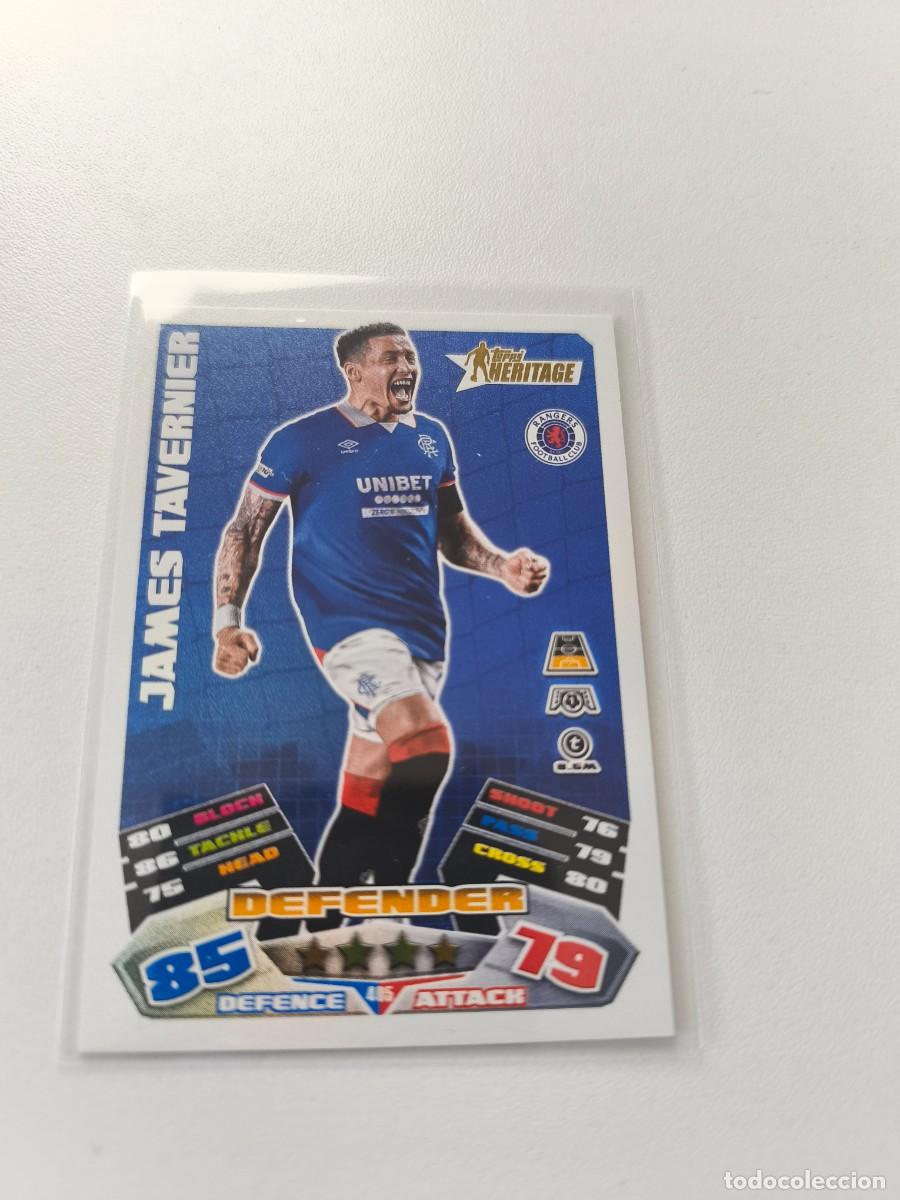 Figurine di Calcio: TOPPS MATCH ATTAX 2025 2026 25 26 JAMES TAVERNIER HERITAGE 405 H1