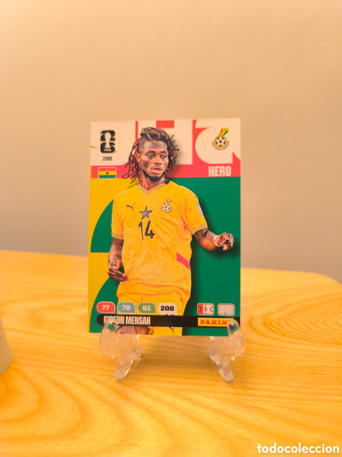 Cromos de F&uacute;tbol: Gideon Mensah Adrenalyn 2026 n&deg;208