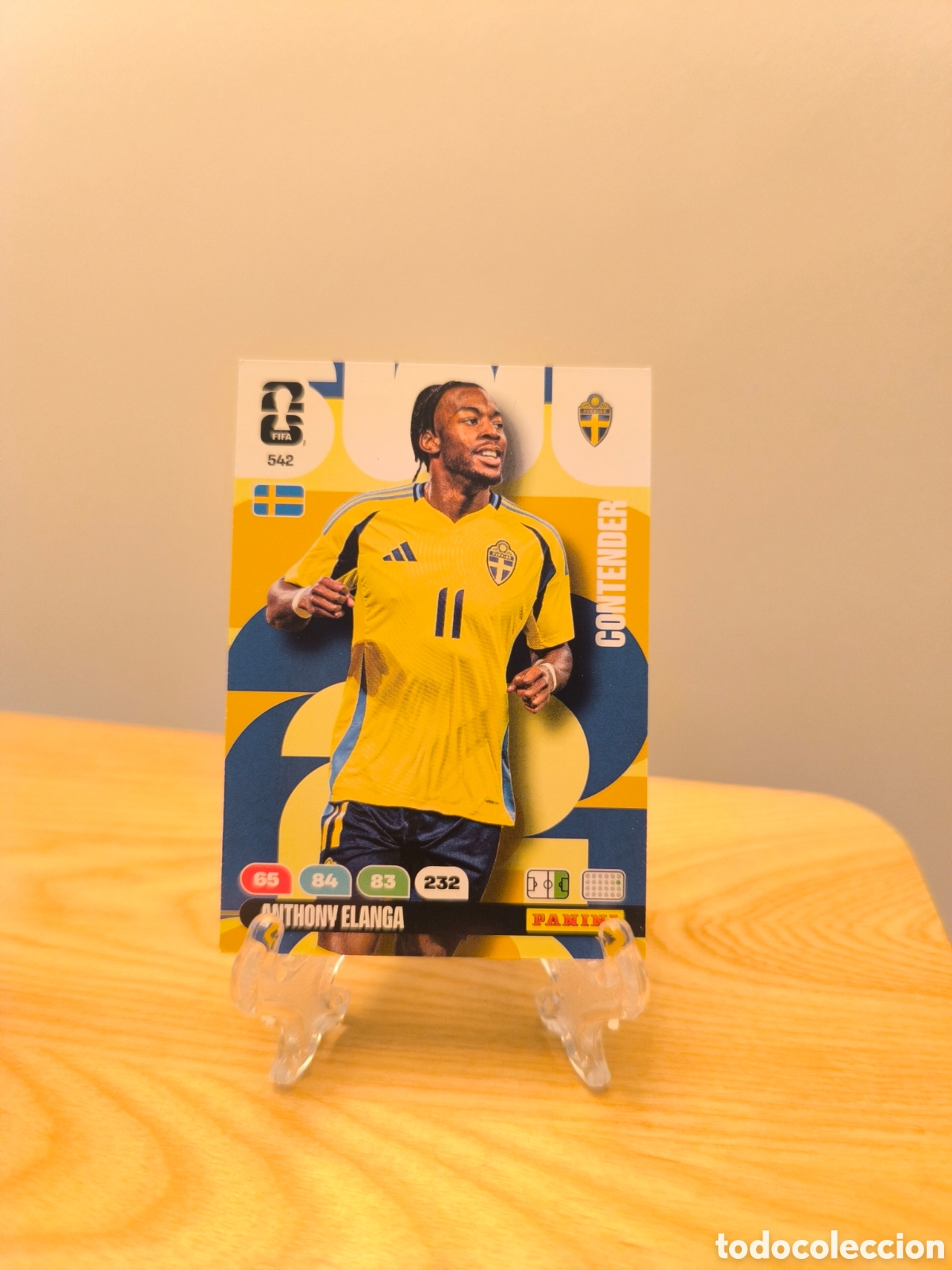 Cromos de F&uacute;tbol: Anthony Elanga Adrenalyn 2026 n&deg;542