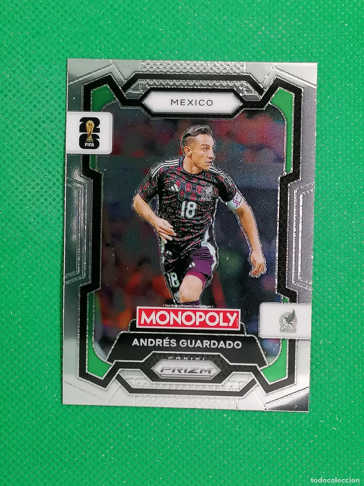 Cromos de F&uacute;tbol: 55 ANDRES GUARDADO MEXICO BASE ⚽ PANINI PRIZM MONOPOLY FIFA WORLD CUP 26 2026 ⚽