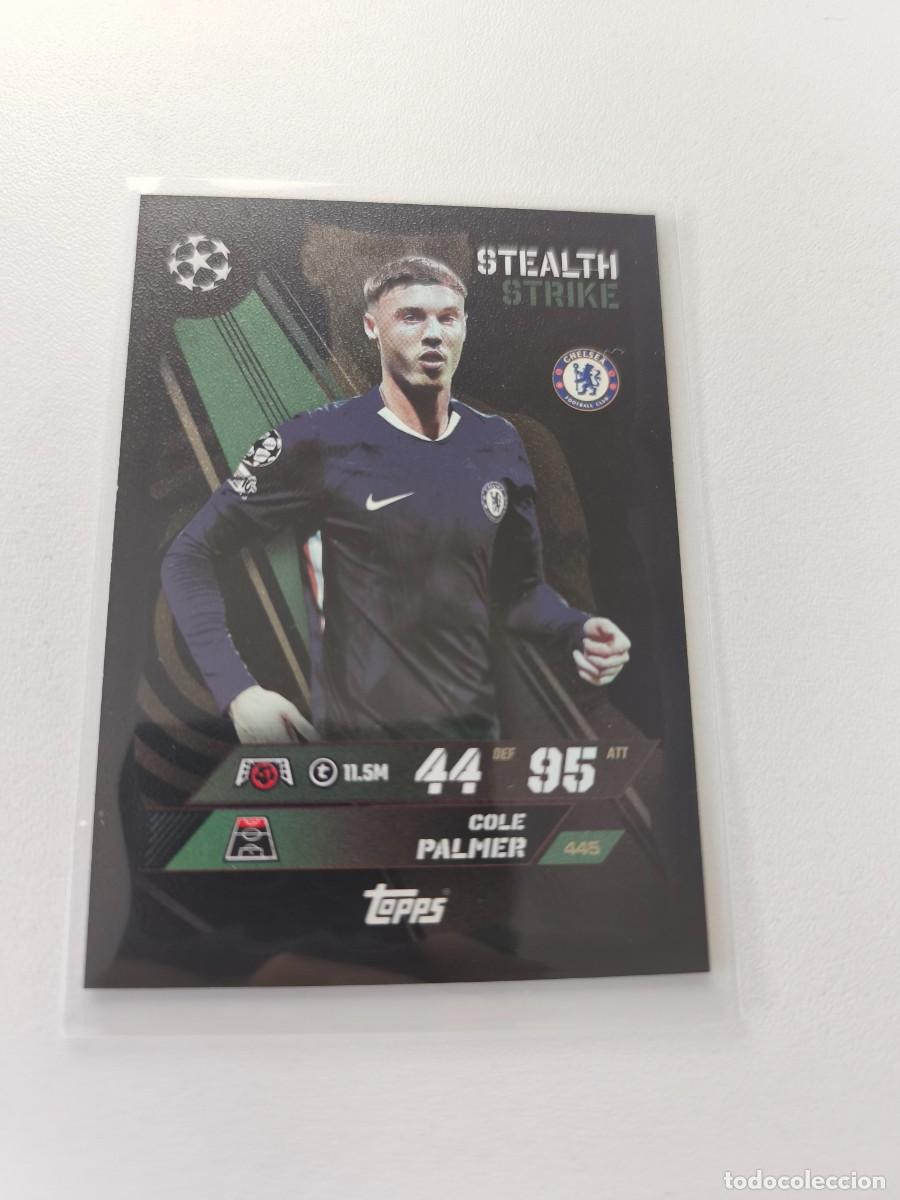 Cromos de F&uacute;tbol: TOPPS MATCH ATTAX 2025 2026 25 26 COLE PALMER STEALTH STRIKE 445 H1