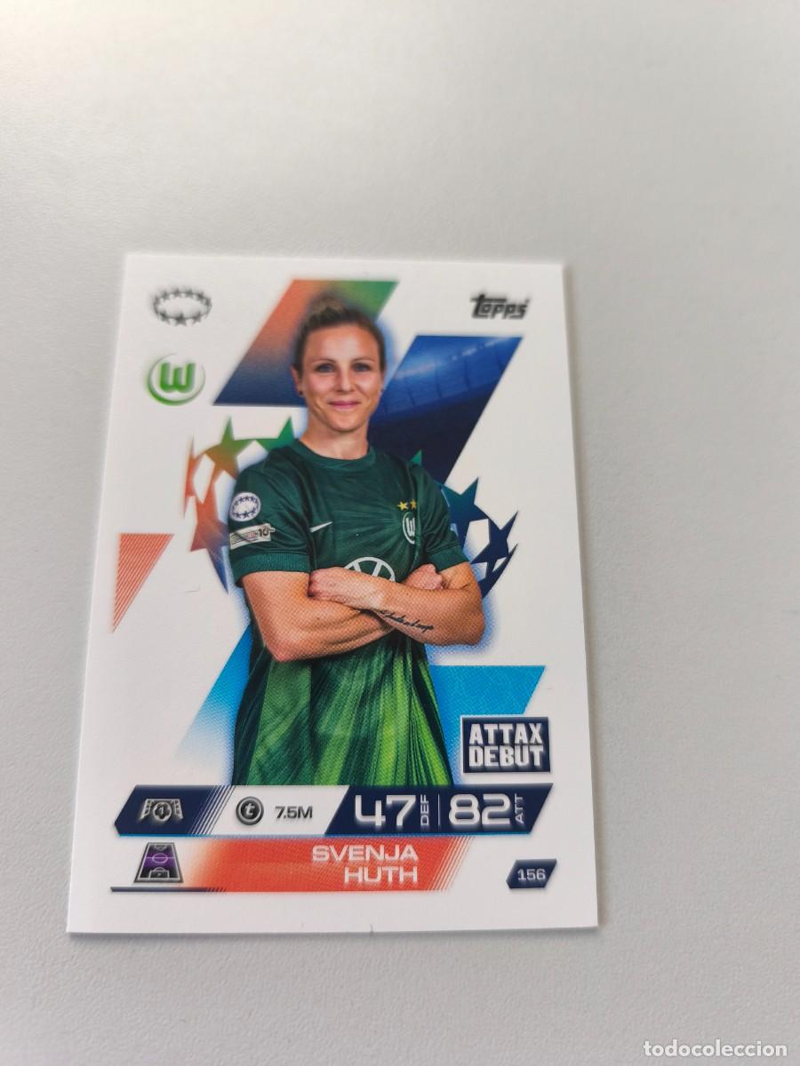 Cromos de F&uacute;tbol: TOPPS MATCH ATTAX 2025 2026 25 26 SVENJA HUTH ATTAX DEBUT 156 H1