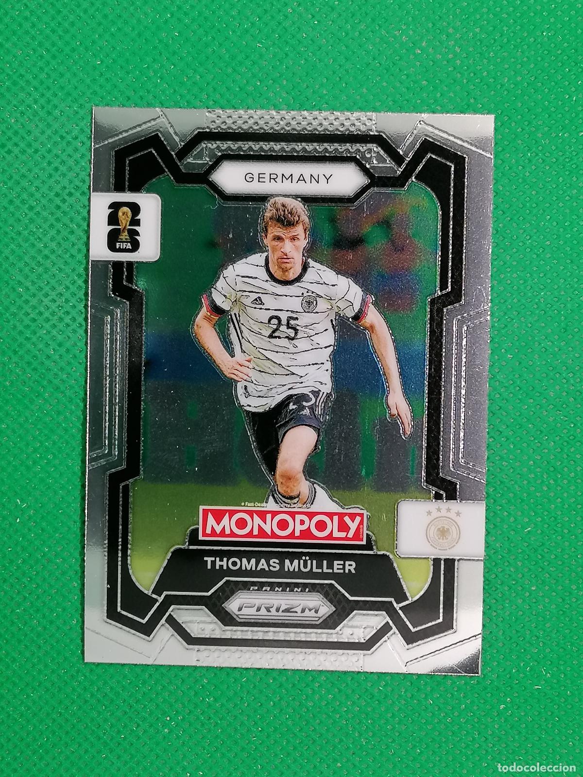 Cromos de F&uacute;tbol: 59 THOMAS MULLER ALEMANIA BASE ⚽ PANINI PRIZM MONOPOLY FIFA WORLD CUP 26 2026 ⚽