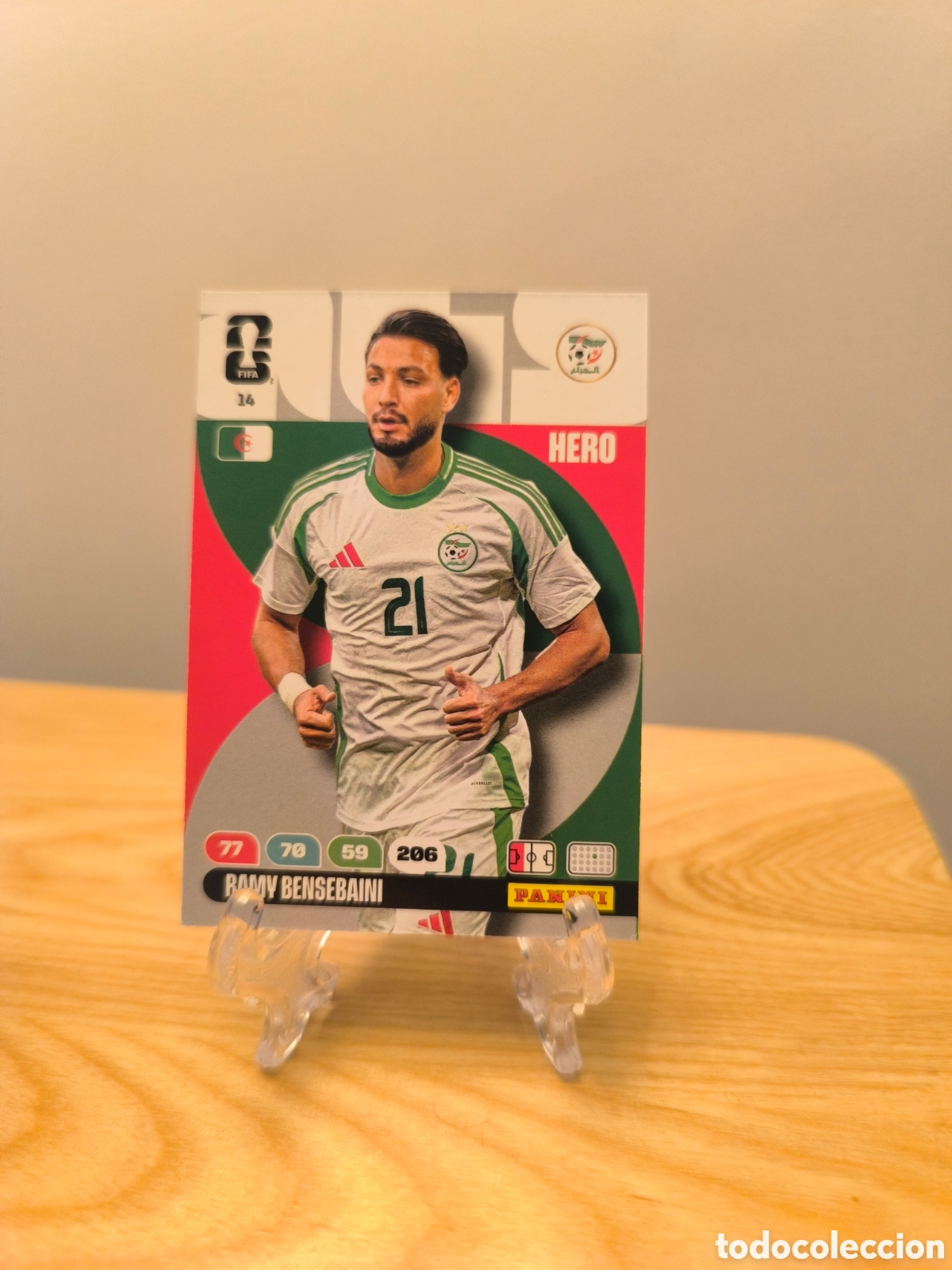 Cromos de F&uacute;tbol: Ramy Bensebaini Adrenalyn 2026 n&deg;14