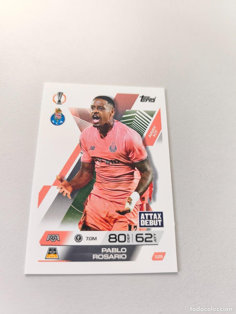 Cromos de F&uacute;tbol: TOPPS MATCH ATTAX 2025 2026 25 26 PABLO ROSARIO 125 H1