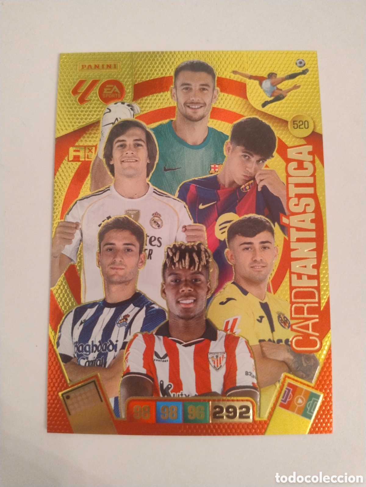 Cromos de F&uacute;tbol: 520 - Card Fant&aacute;stica - Adrenalyn XL Liga 2025 - 2026