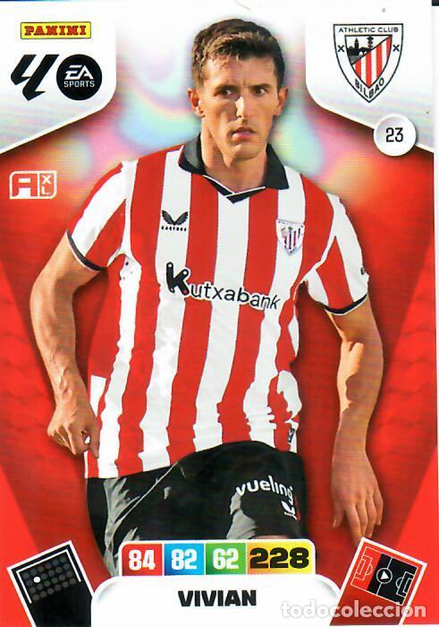Cromos de F&uacute;tbol: PANINI ADRENALYN - LIGA 2025-26 (25 - 26) - N&ordm; 23 - VIVIAN - ATHLETIC