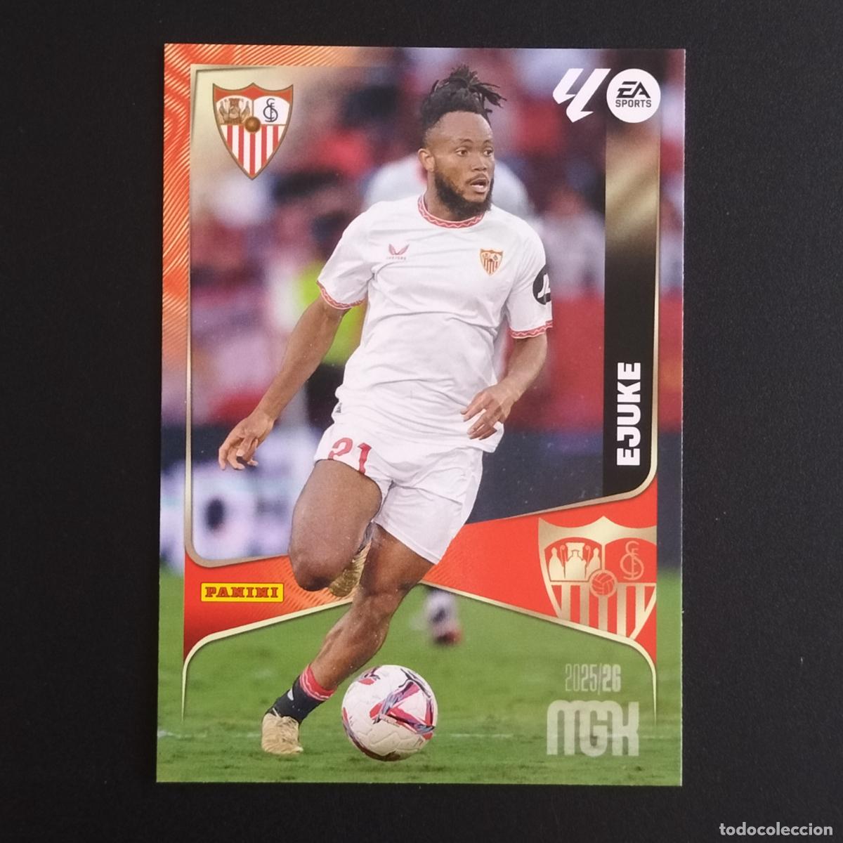 Cromos de F&uacute;tbol: MGK 339 EJUKE SEVILLA CROMOS ALBUM MEGACRACKS LIGA FUTBOL 2025 2026 25 26