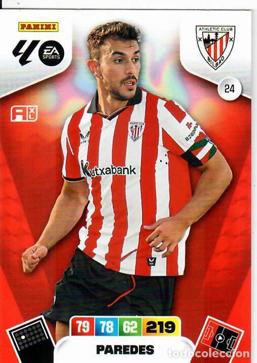 Cromos de F&uacute;tbol: PANINI ADRENALYN - LIGA 2025-26 (25 - 26) - N&ordm; 24 - PAREDES - ATHLETIC