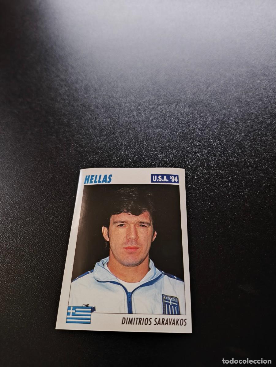 Cromos de F&uacute;tbol: 223 Dimitrios Saravakos GRECIA SIN PEGAR ITALY SL FIFA WORLD CUP MUNDIAL USA 1994 NO PANINI
