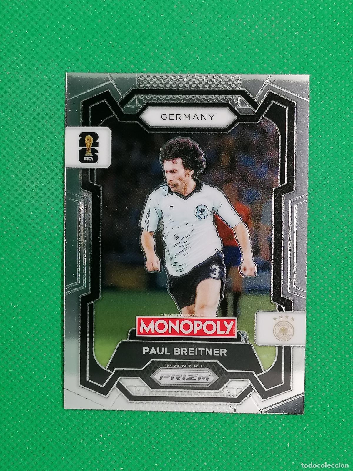 Cromos de F&uacute;tbol: 63 PAUL BREITNER ALEMANIA BASE ⚽ PANINI PRIZM MONOPOLY FIFA WORLD CUP 26 2026 ⚽