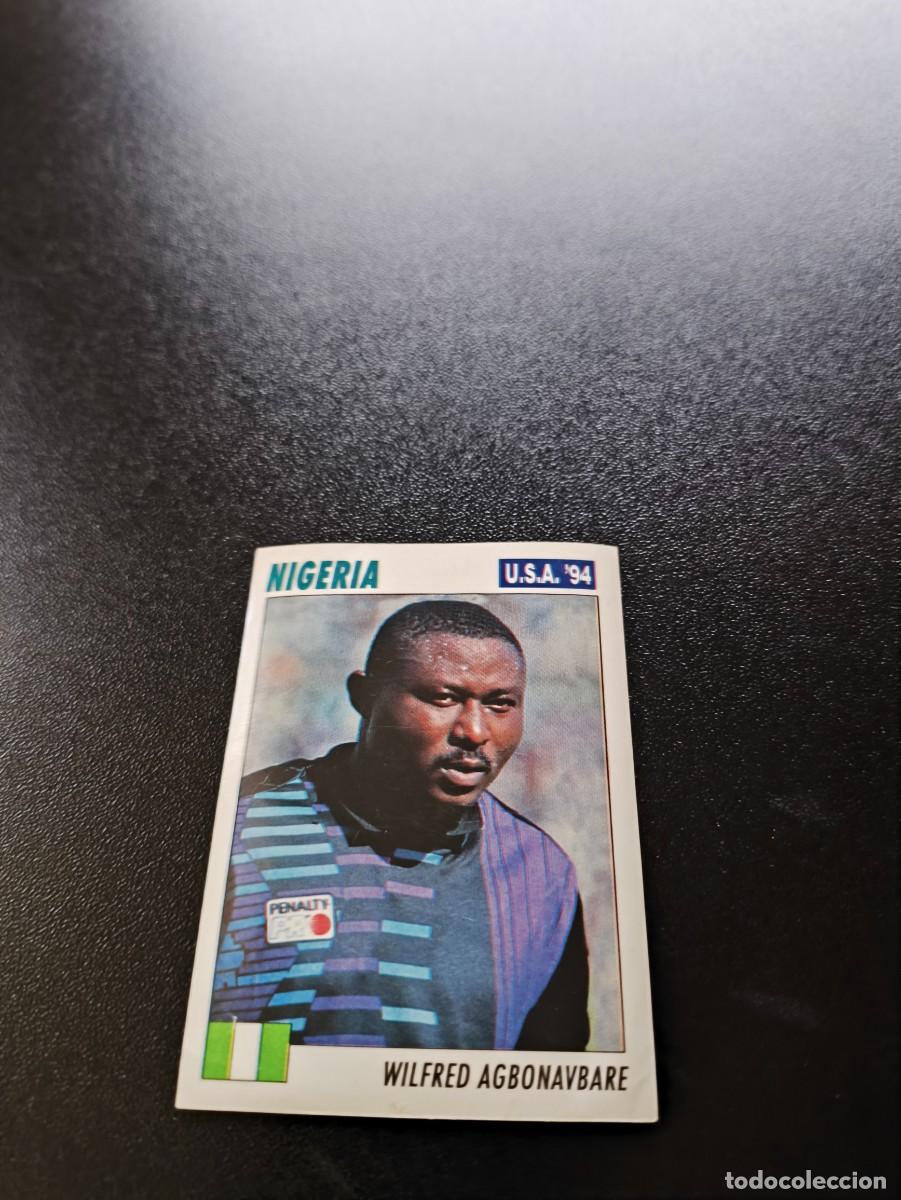 Cromos de F&uacute;tbol: 227 Wilfred Agbonavbare NIGERIA SIN PEGAR ITALY SL FIFA WORLD CUP MUNDIAL USA 1994 NO PANINI
