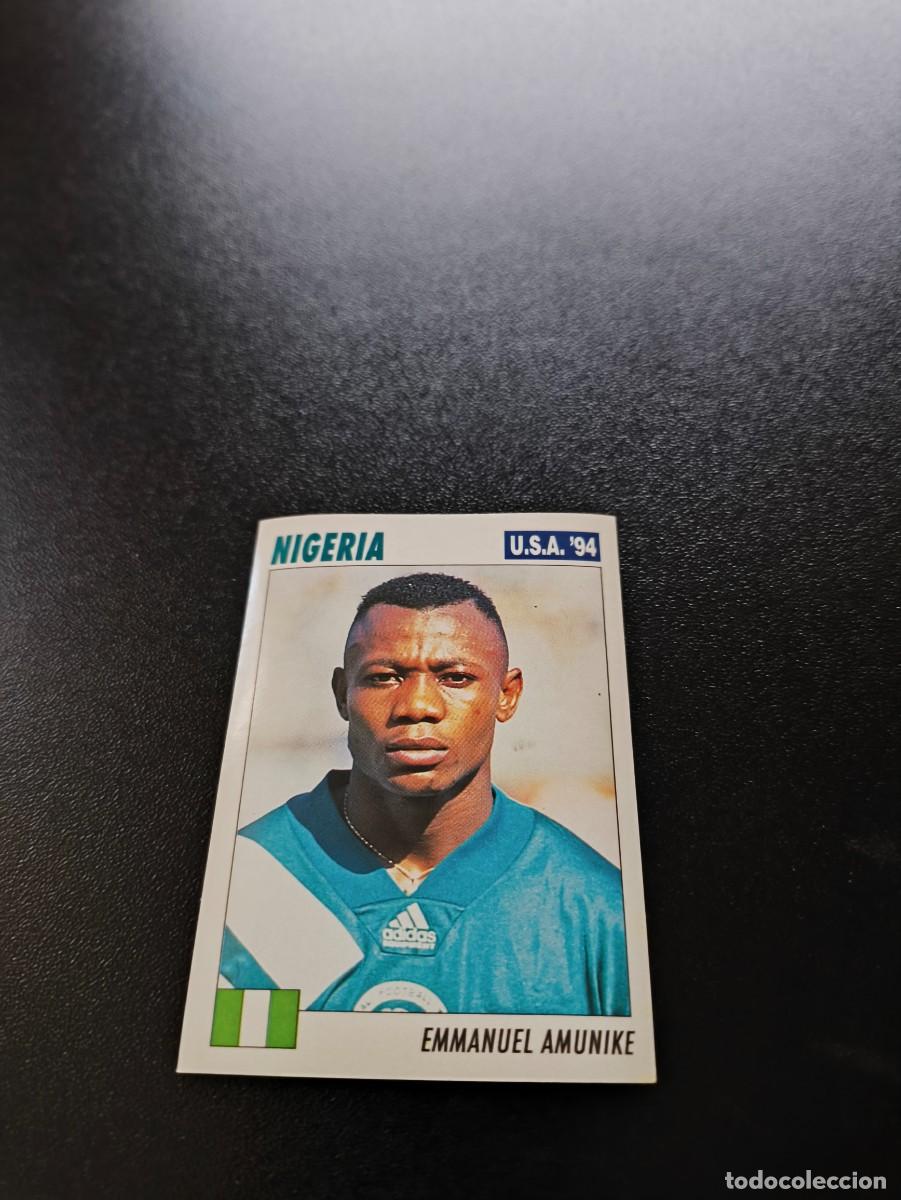Cromos de F&uacute;tbol: 237 Emmanuel Amunike NIGERIA SIN PEGAR ITALY SL FIFA WORLD CUP MUNDIAL USA 1994 NO PANINI