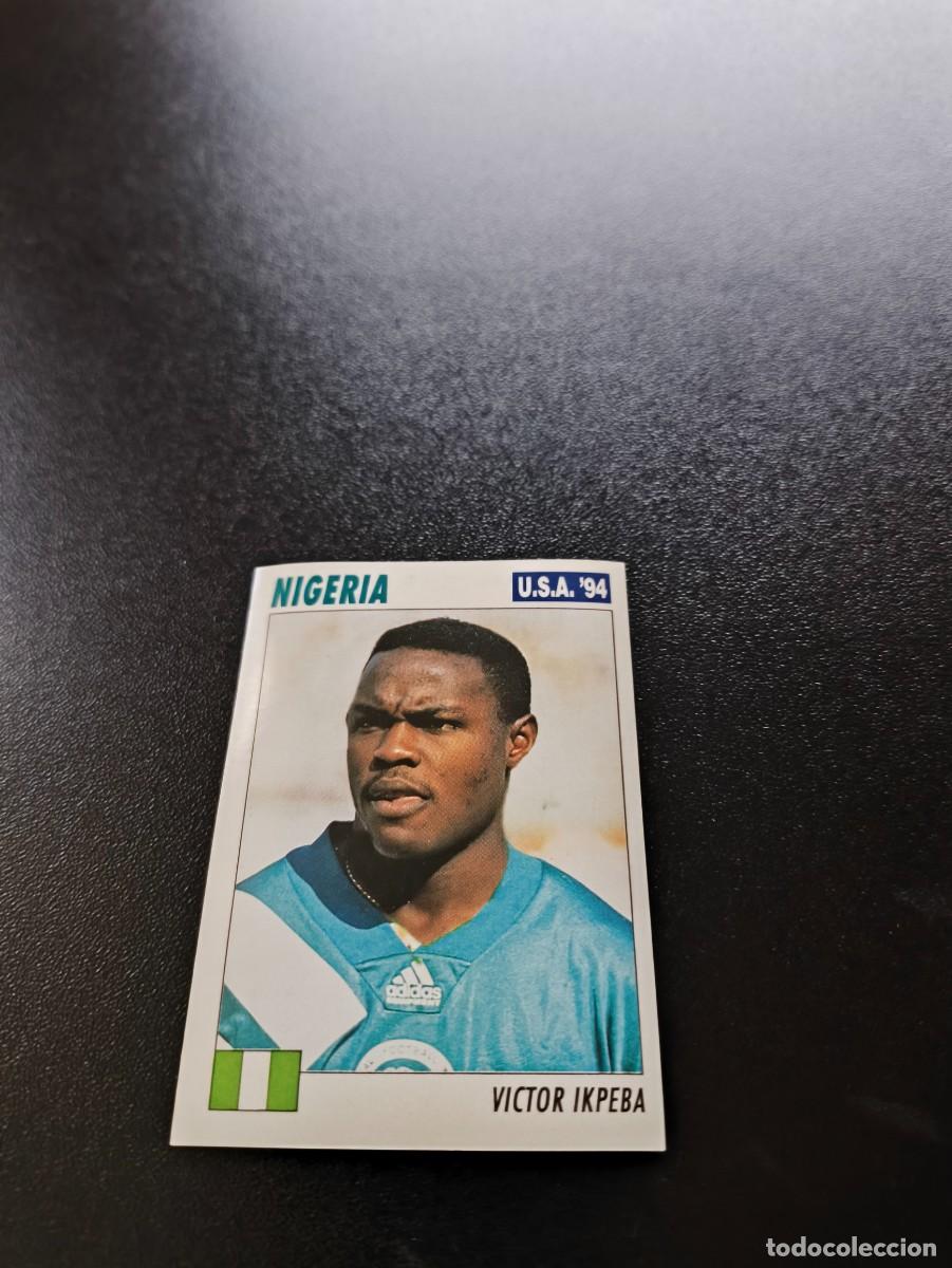 Cromos de F&uacute;tbol: 242 Victor Ikpeba NIGERIA SIN PEGAR ITALY SL FIFA WORLD CUP MUNDIAL USA 1994 NO PANINI