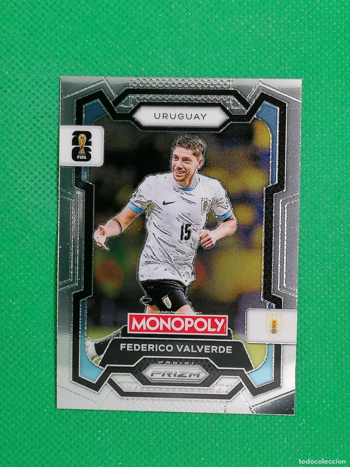 Cromos de F&uacute;tbol: 65 FEDERICO VALVERDE URUGUAY BASE ⚽ PANINI PRIZM MONOPOLY FIFA WORLD CUP 26 2026 ⚽