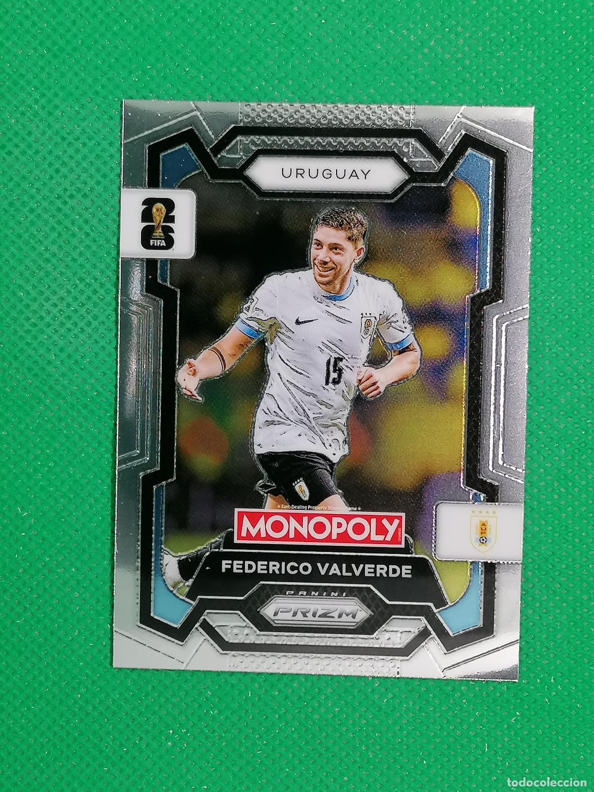 Cromos de F&uacute;tbol: 65 FEDERICO VALVERDE URUGUAY BASE ⚽ PANINI PRIZM MONOPOLY FIFA WORLD CUP 26 2026 ⚽