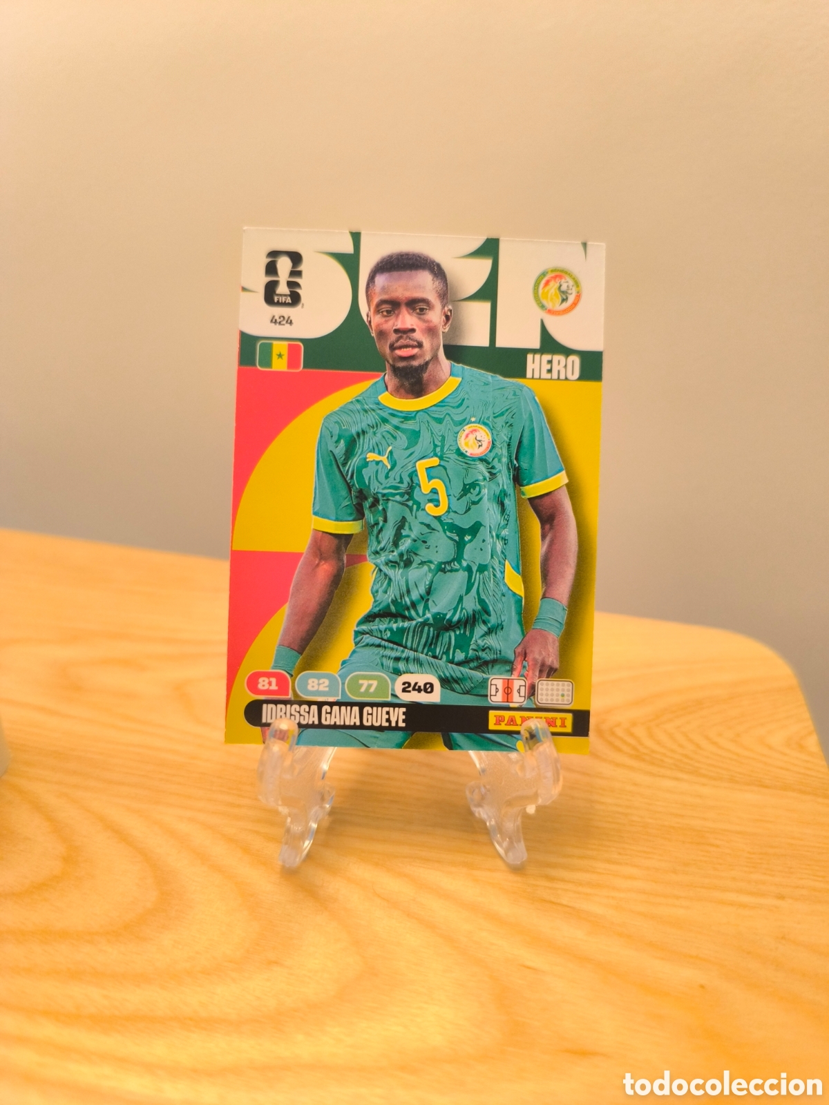 Cromos de F&uacute;tbol: Idrisa Gana Gueve Adrenalyn 2026 n&deg;424
