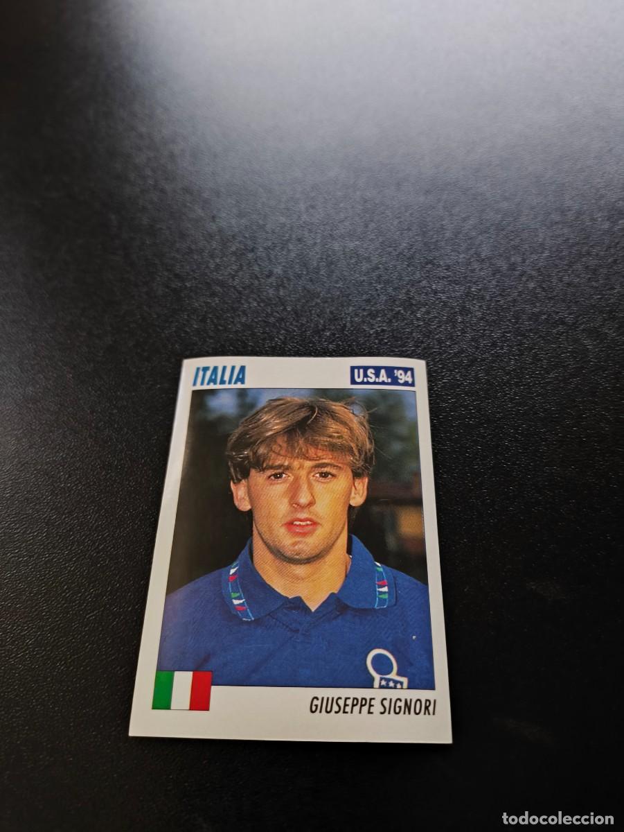 Cromos de F&uacute;tbol: 261 Giuseppe Signori ITALIA ITALY SIN PEGAR ITALY SL FIFA WORLD CUP MUNDIAL USA 1994 NO PANINI
