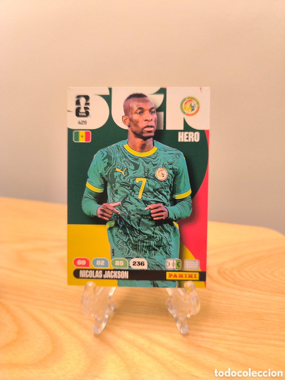 Cromos de F&uacute;tbol: Nicol&aacute;s Jackson Adrenalyn 2026 n&deg;429