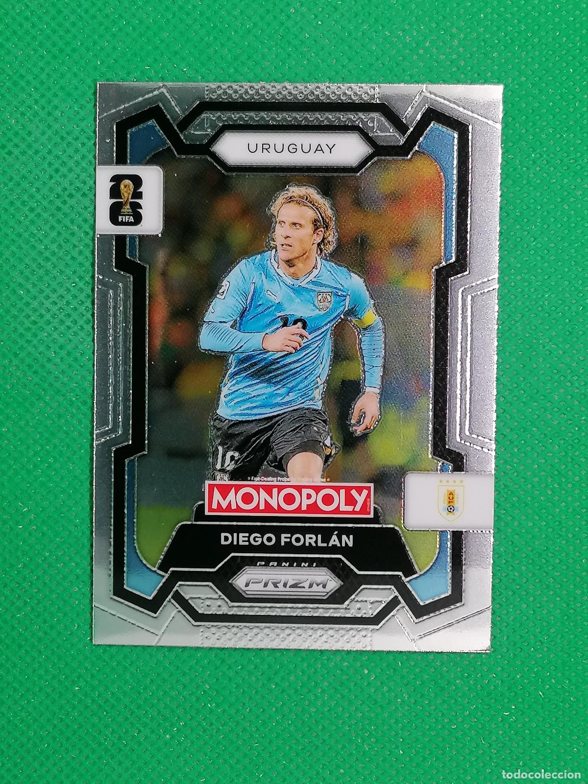 Cromos de F&uacute;tbol: 68 DIEGO FORLAN URUGUAY BASE ⚽ PANINI PRIZM MONOPOLY FIFA WORLD CUP 26 2026 ⚽