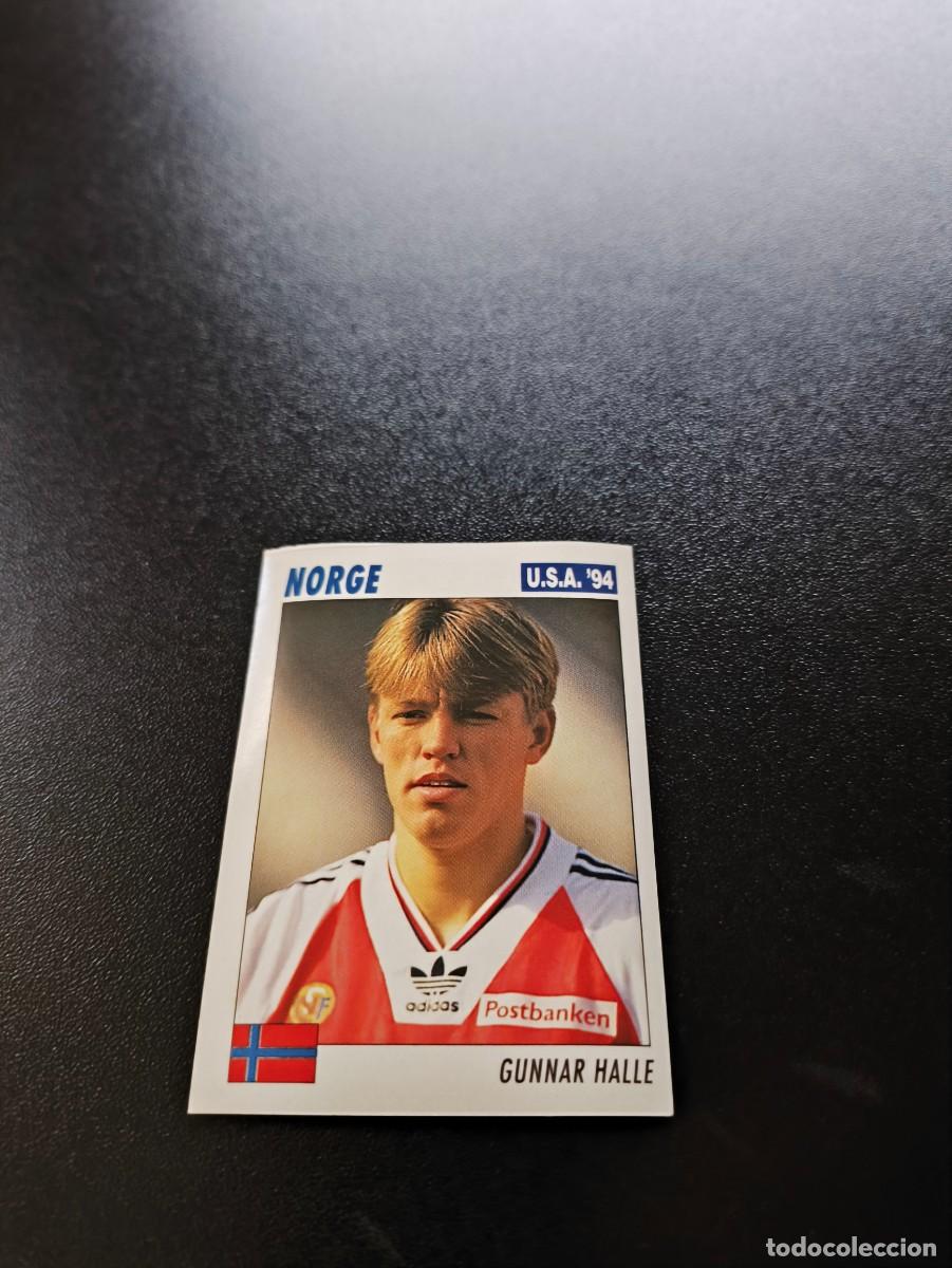 Cromos de F&uacute;tbol: 271 Gunnar Halle NORUEGA NORWAY SIN PEGAR ITALY SL FIFA WORLD CUP MUNDIAL USA 1994 NO PANINI