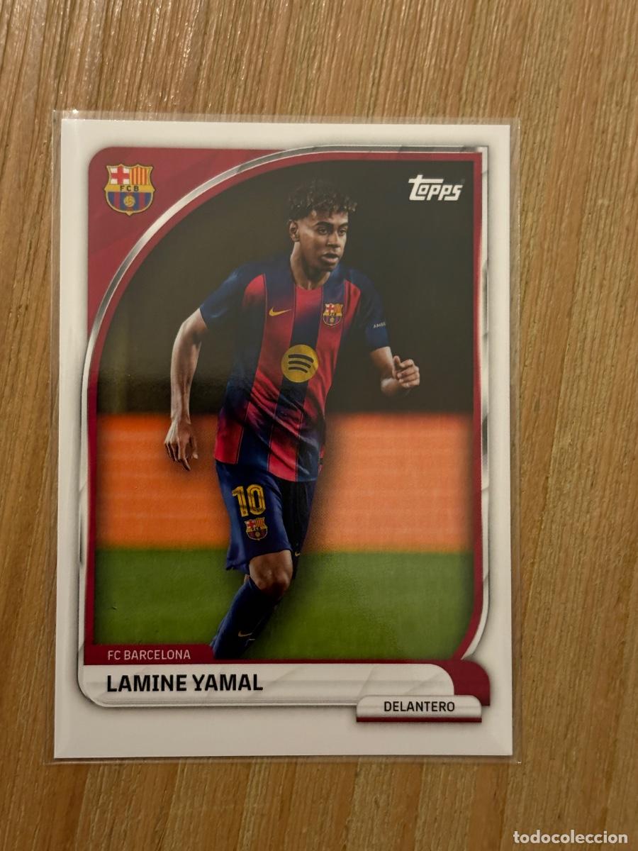 Cromos de F&uacute;tbol: 19. LAMINE YAMAL Insert Topps Collector Tin FC Barcelona 2026