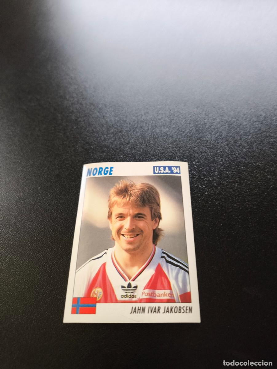 Cromos de F&uacute;tbol: 281 Jahn Ivar jakobsen NORUEGA NORWAY SIN PEGAR ITALY SL FIFA WORLD CUP MUNDIAL USA 1994 NO PANINI