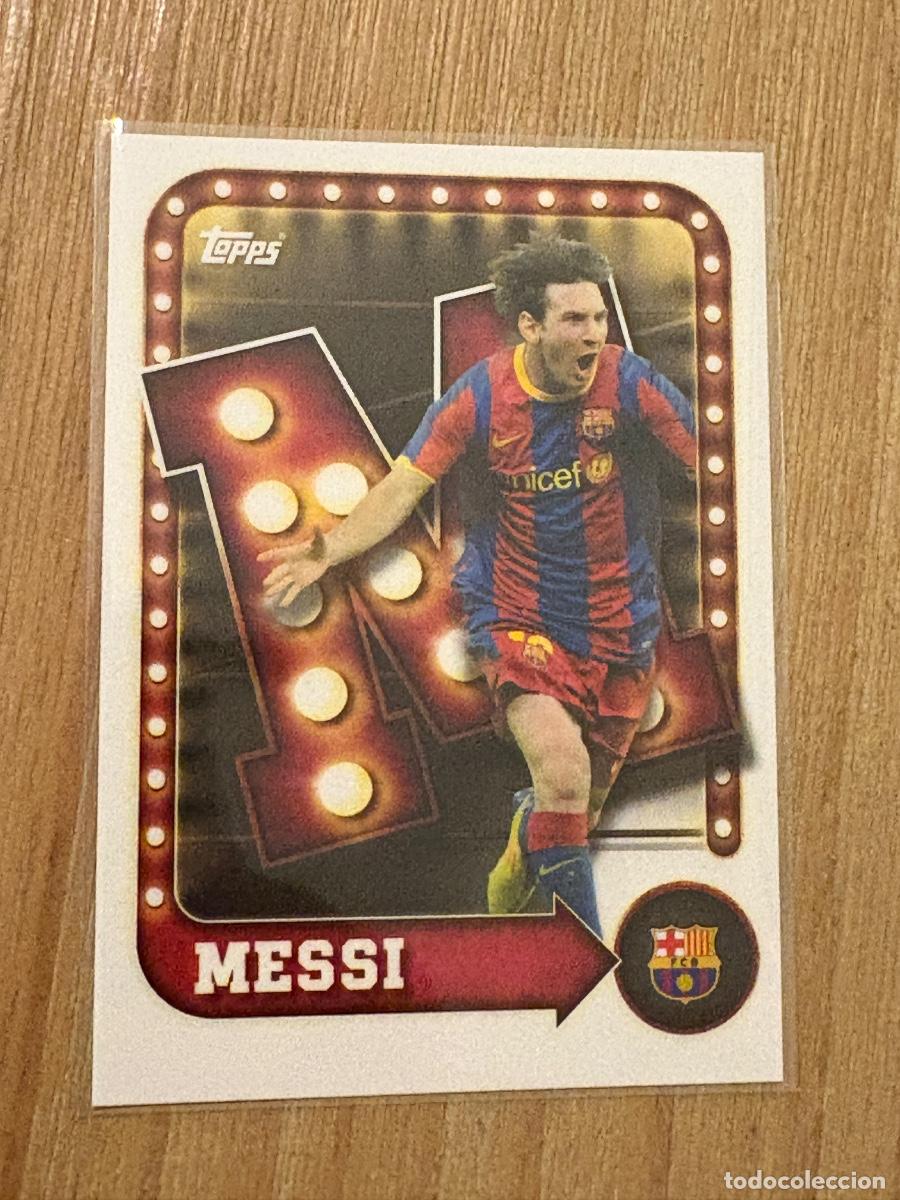 Cromos de F&uacute;tbol: 19. MESSI Insert Topps Collector Tin FC Barcelona 2026