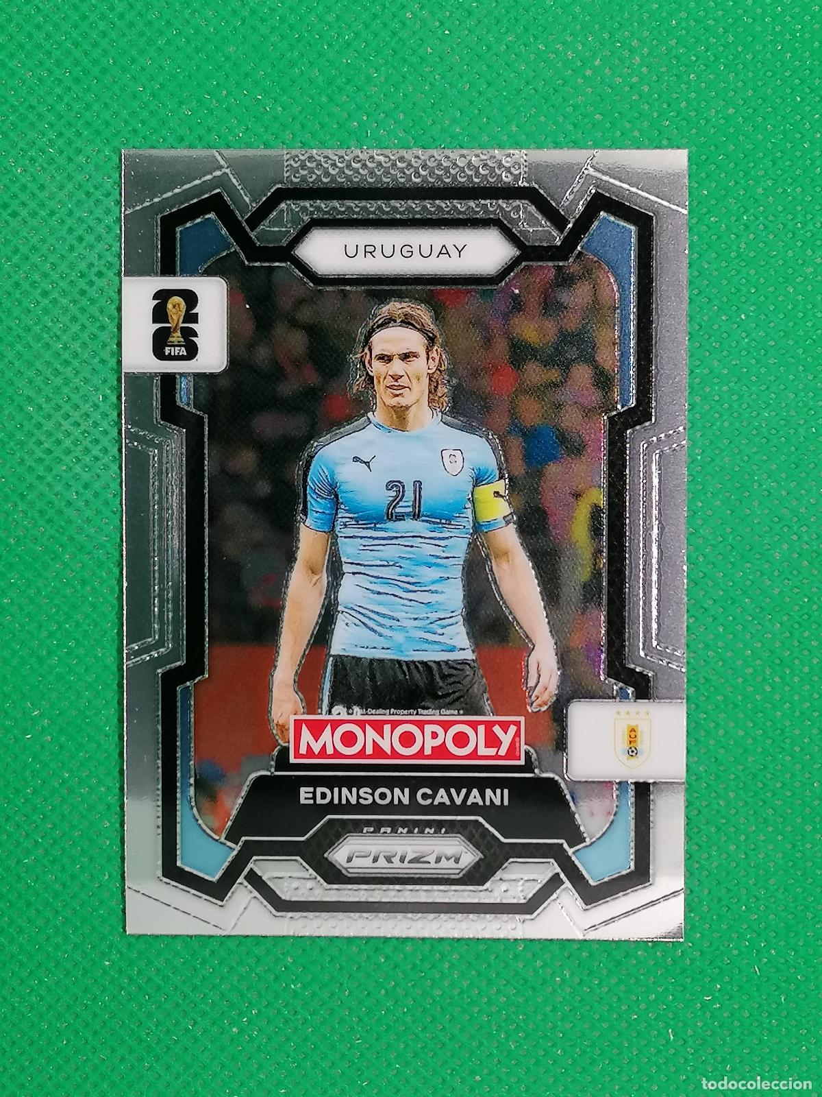 Cromos de F&uacute;tbol: 70 EDINSON CAVANI URUGUAY BASE ⚽ PANINI PRIZM MONOPOLY FIFA WORLD CUP 26 2026 ⚽