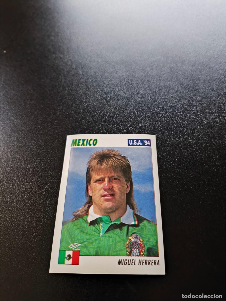 Cromos de F&uacute;tbol: 288 Miguel Herrera MEXICO SIN PEGAR ITALY SL FIFA WORLD CUP MUNDIAL USA 1994 NO PANINI