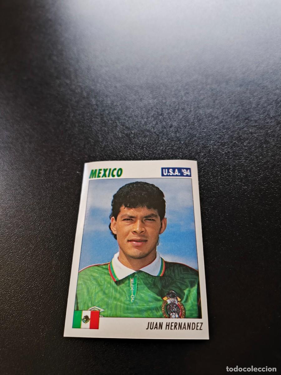 Cromos de F&uacute;tbol: 290 Juan Hernandez MEXICO SIN PEGAR ITALY SL FIFA WORLD CUP MUNDIAL USA 1994 NO PANINI