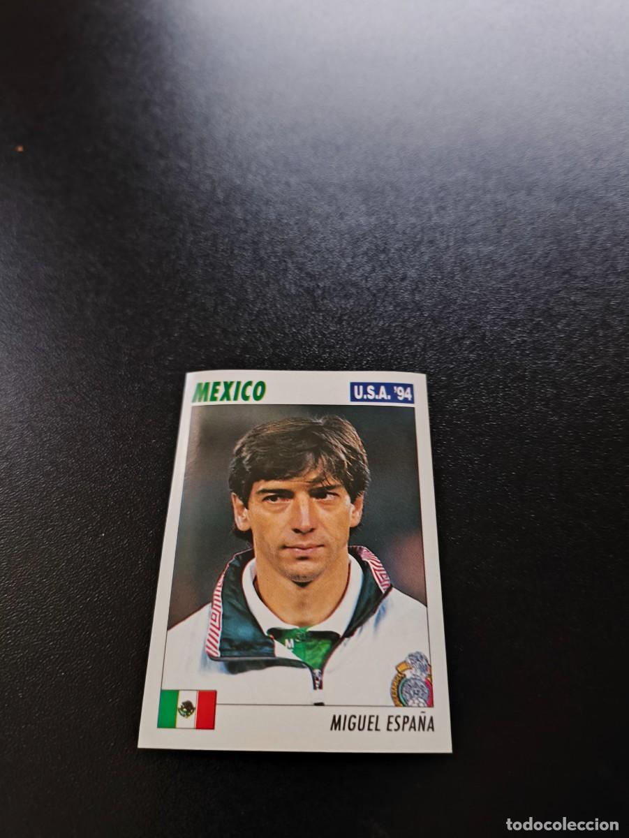 Cromos de F&uacute;tbol: 294 Miguel Espa&ntilde;a MEXICO SIN PEGAR ITALY SL FIFA WORLD CUP MUNDIAL USA 1994 NO PANINI