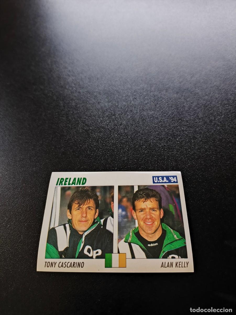 Cromos de F&uacute;tbol: 310 Tony Cascarino Alan Kelly IRLANDA SIN PEGAR ITALY SL FIFA WORLD CUP MUNDIAL USA 1994 NO PANINI