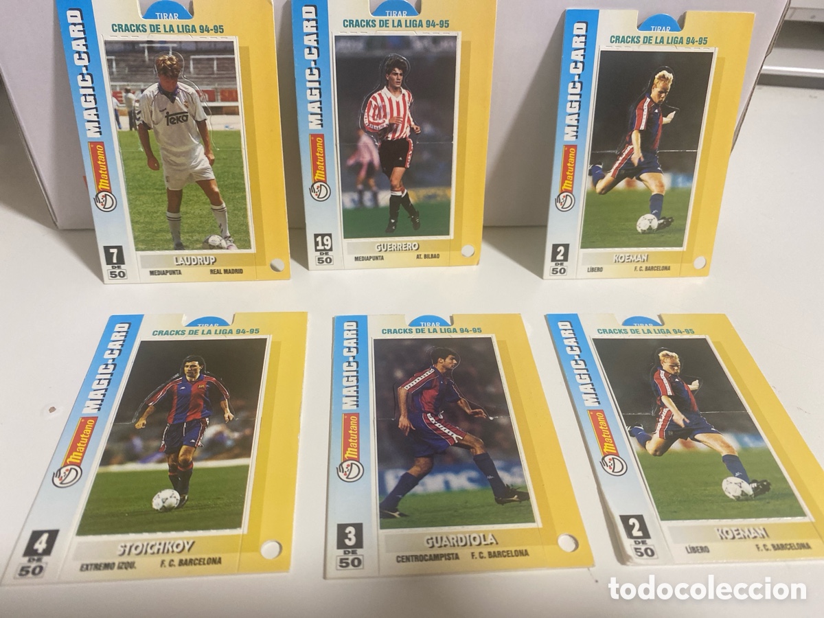 Cromos de F&uacute;tbol: Magic Card Matutano 94/95
