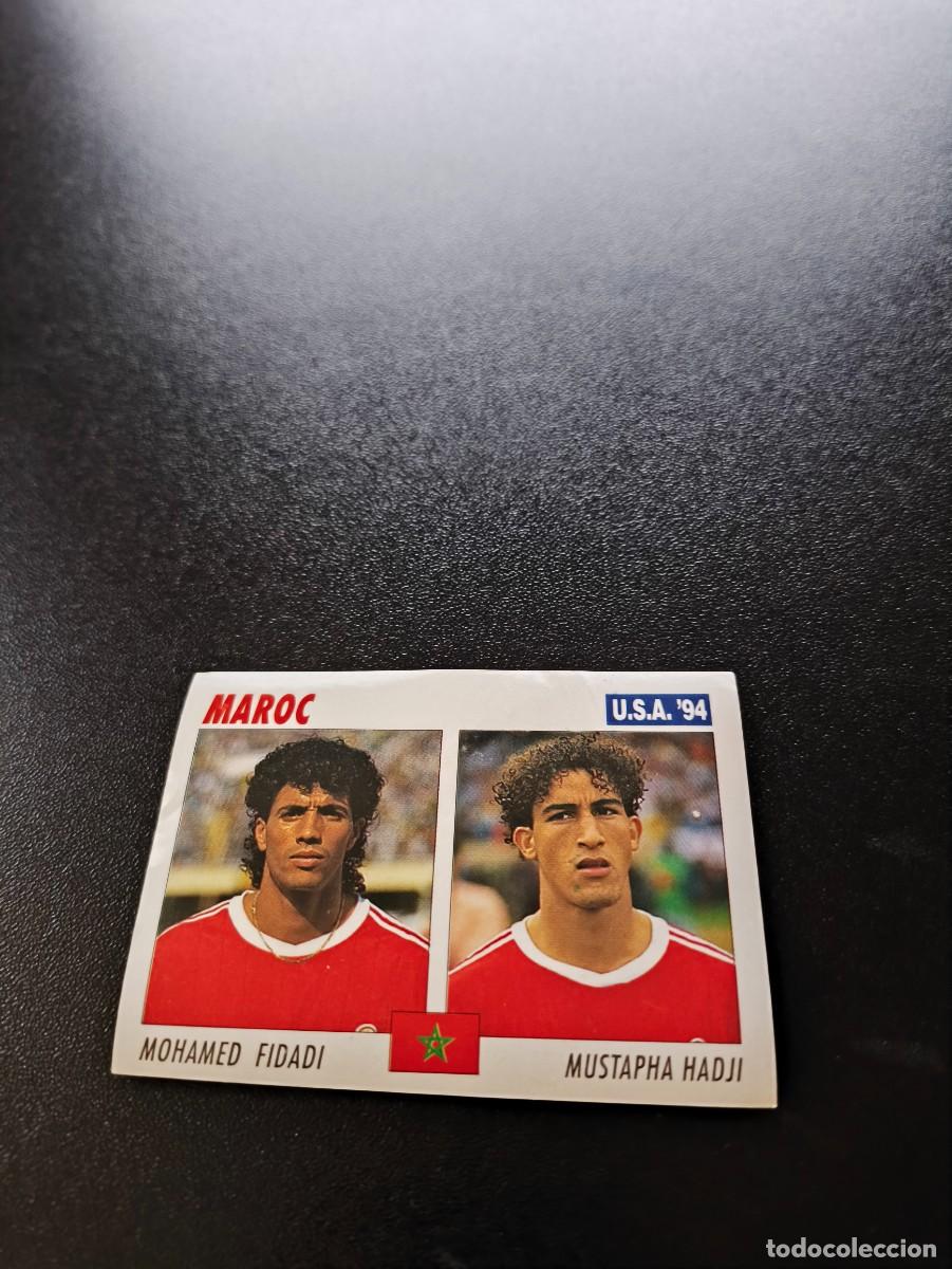 Cromos de F&uacute;tbol: 315 Mohamed Fidadi / HADJI MARRUECOS SIN PEGAR ITALY SL FIFA WORLD CUP MUNDIAL USA 1994 NO PANINI