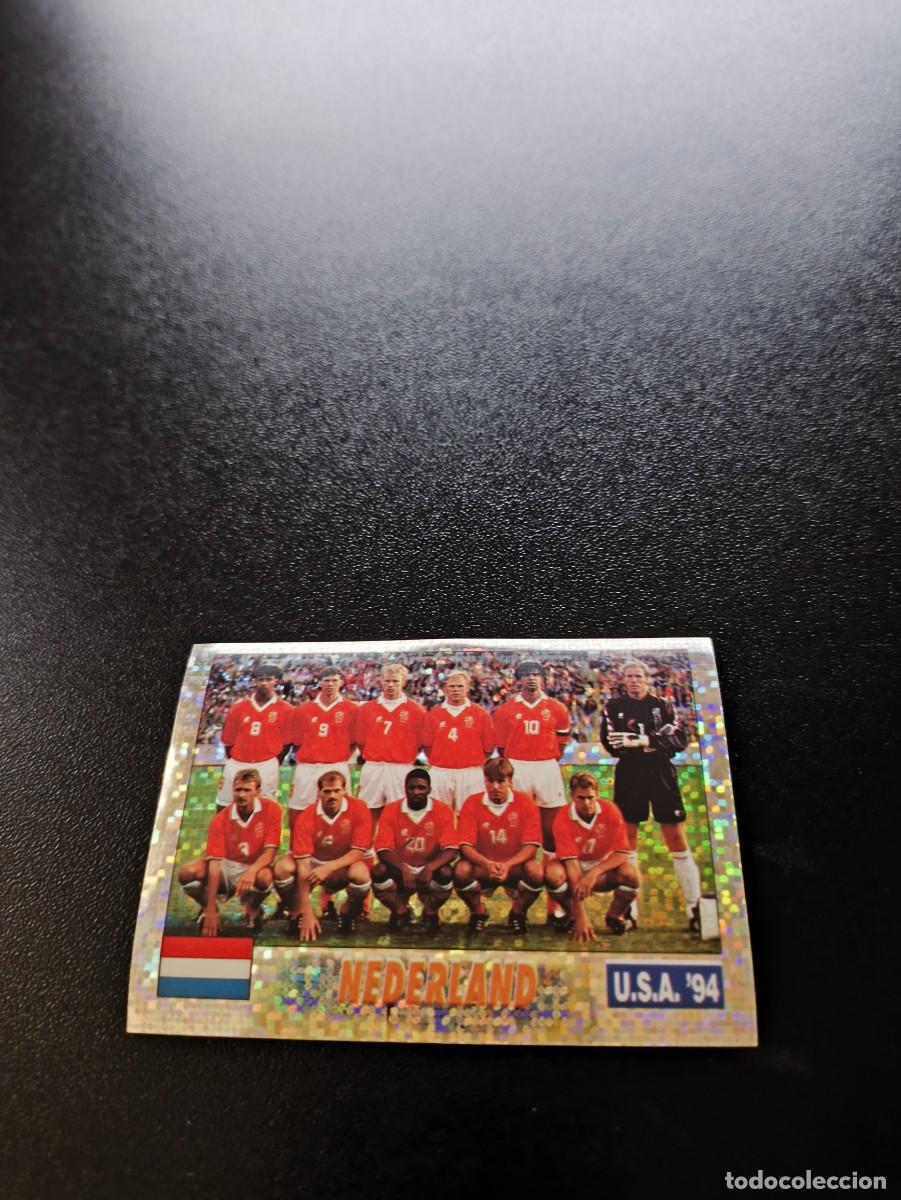 Cromos de F&uacute;tbol: 320 EQUIPO TEAM PASIES BAJOS SIN PEGAR ITALY SL FIFA WORLD CUP MUNDIAL USA 1994 NO PANINI