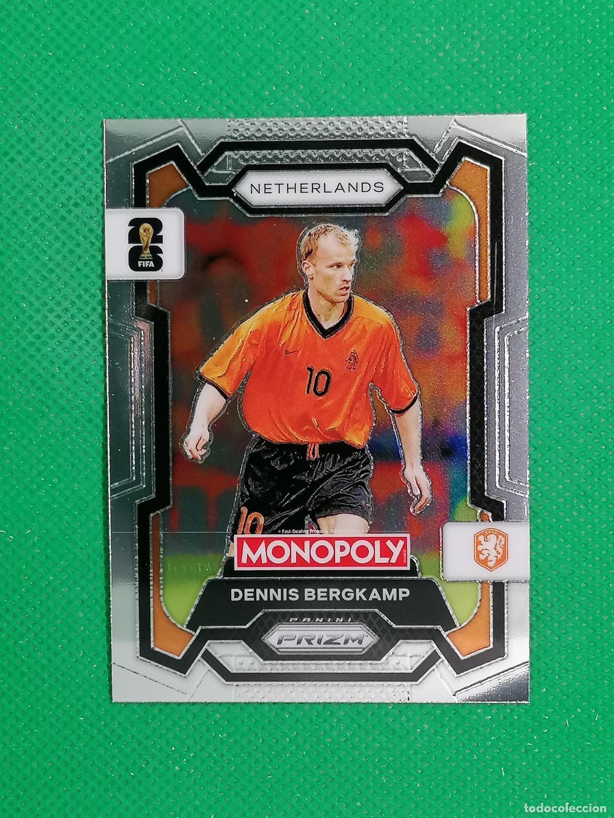 Cromos de F&uacute;tbol: 74 DENNIS BERGKAMP HOLANDA BASE ⚽ PANINI PRIZM MONOPOLY FIFA WORLD CUP 26 2026 ⚽