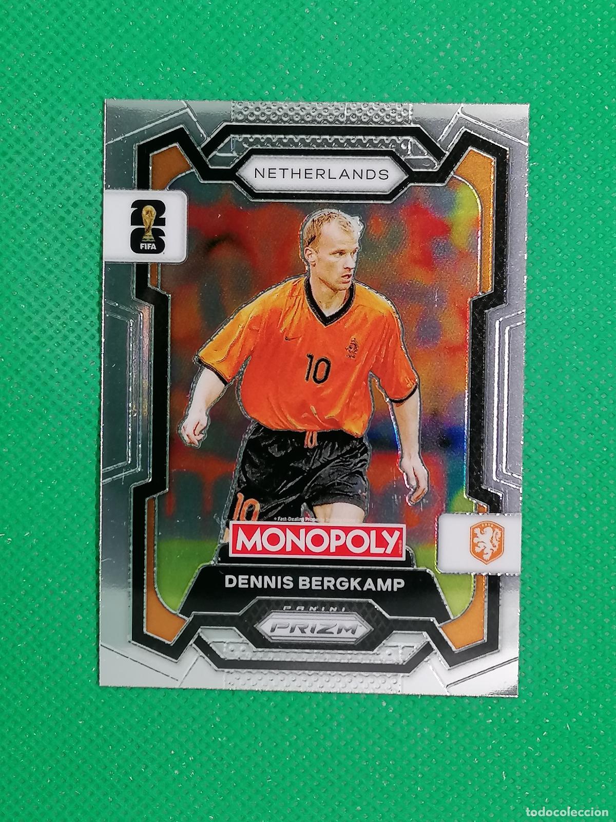 Cromos de F&uacute;tbol: 74 DENNIS BERGKAMP HOLANDA BASE ⚽ PANINI PRIZM MONOPOLY FIFA WORLD CUP 26 2026 ⚽